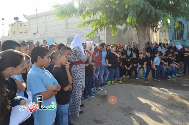  براعم جنة ابن رشد ضيوفاً على المدرسة  الثانوية الشاملة عشية الذكرى ال 59 لمجزرة كفرقاسم 